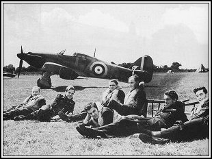 Pilots at Kenley during 1940
