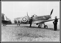 Spitfire Mk IIA of 65 squadron
