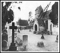 Churchyard where P/O Jenkins is buried