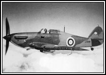 An early model Hurricane before squadron letters were allocated